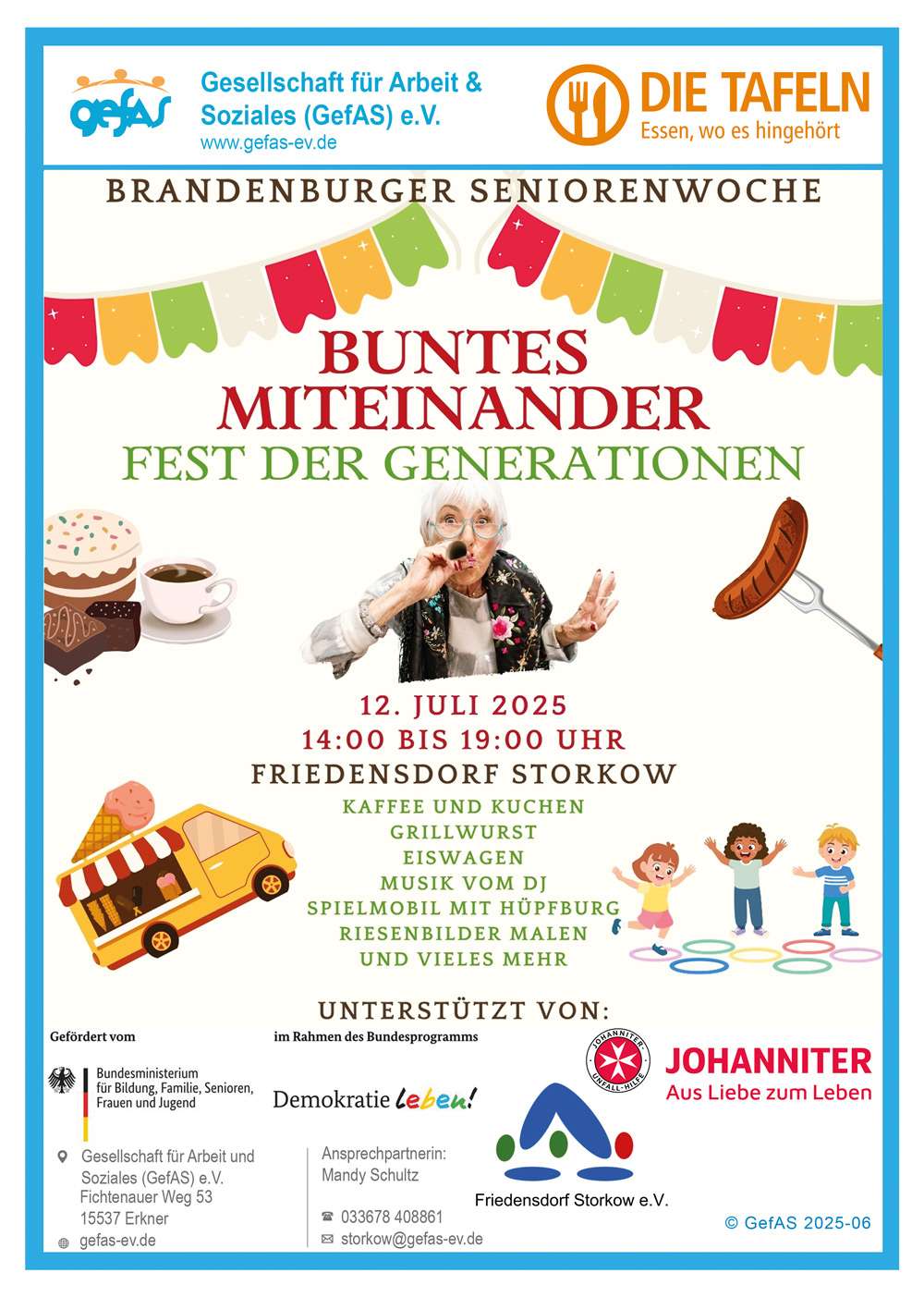 Buntes Miteinander – Fest der Generationen
