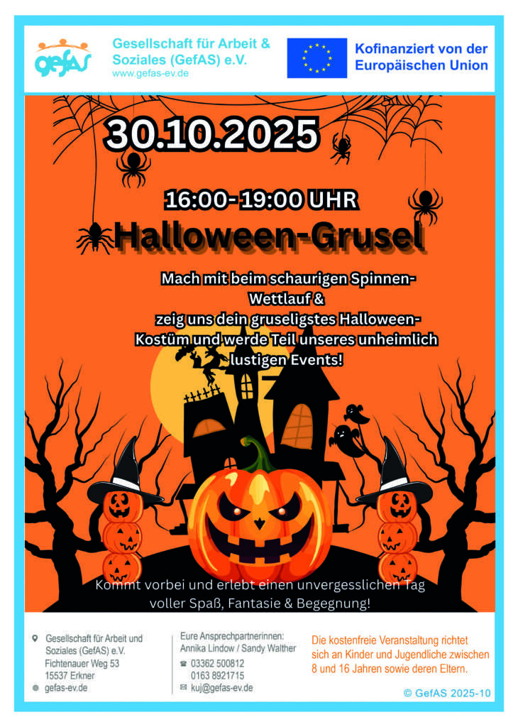 Halloweenfest 2025 in Erkner