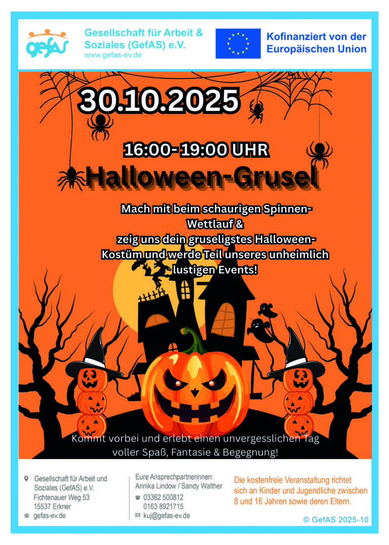 Halloweenfest 2025 in Erkner