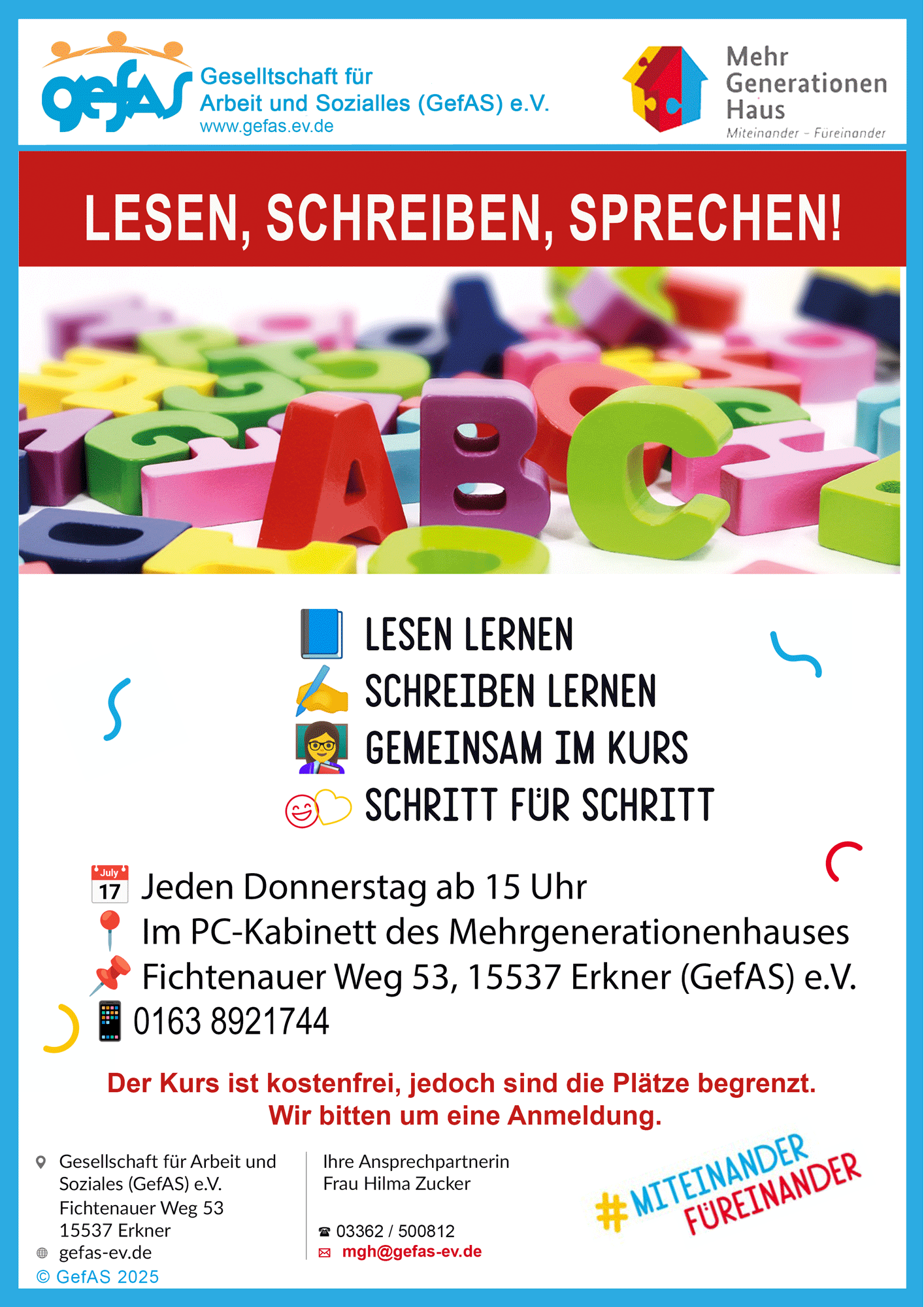 Alphabetisierungskurs