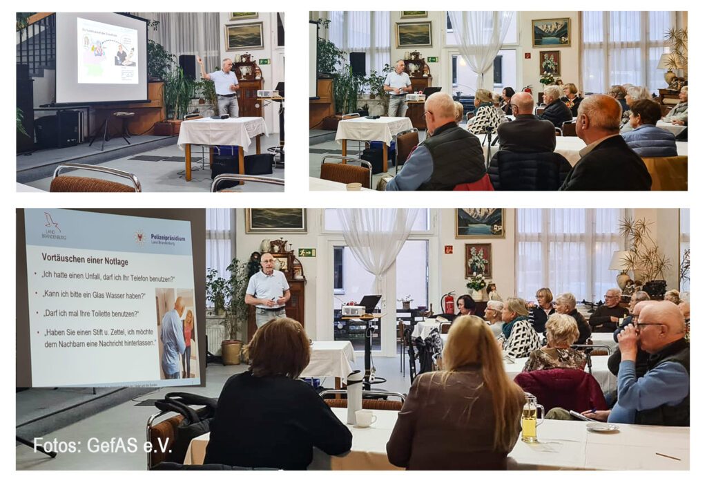 Im Dialog“ – Polizei – Prävention: Gefahren an der Haustür und am Telefon Praktische Tipps der Polizei zur eigenen Sicherheit im Alltag