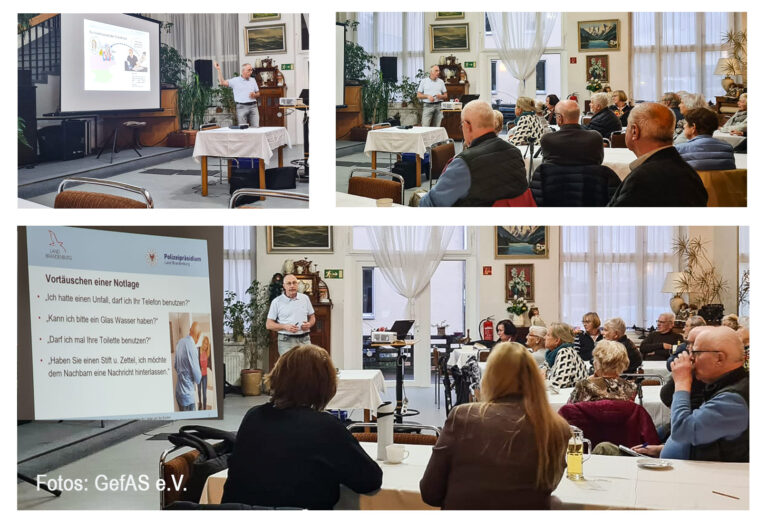 Im Dialog“ – Polizei – Prävention: Gefahren an der Haustür und am Telefon Praktische Tipps der Polizei zur eigenen Sicherheit im Alltag