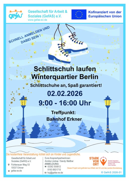 Lust auf Tempo und Eis-Action? Wir sind bereit – jetzt fehlst nur noch du! Komm vorbei und dreh mit uns ein paar coole Runden auf dem Eis.