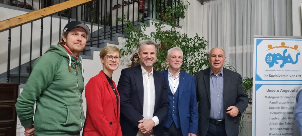 Wahlarena zur Bürgermeisterwahl in Erkner bei der (GefAS) e. V.