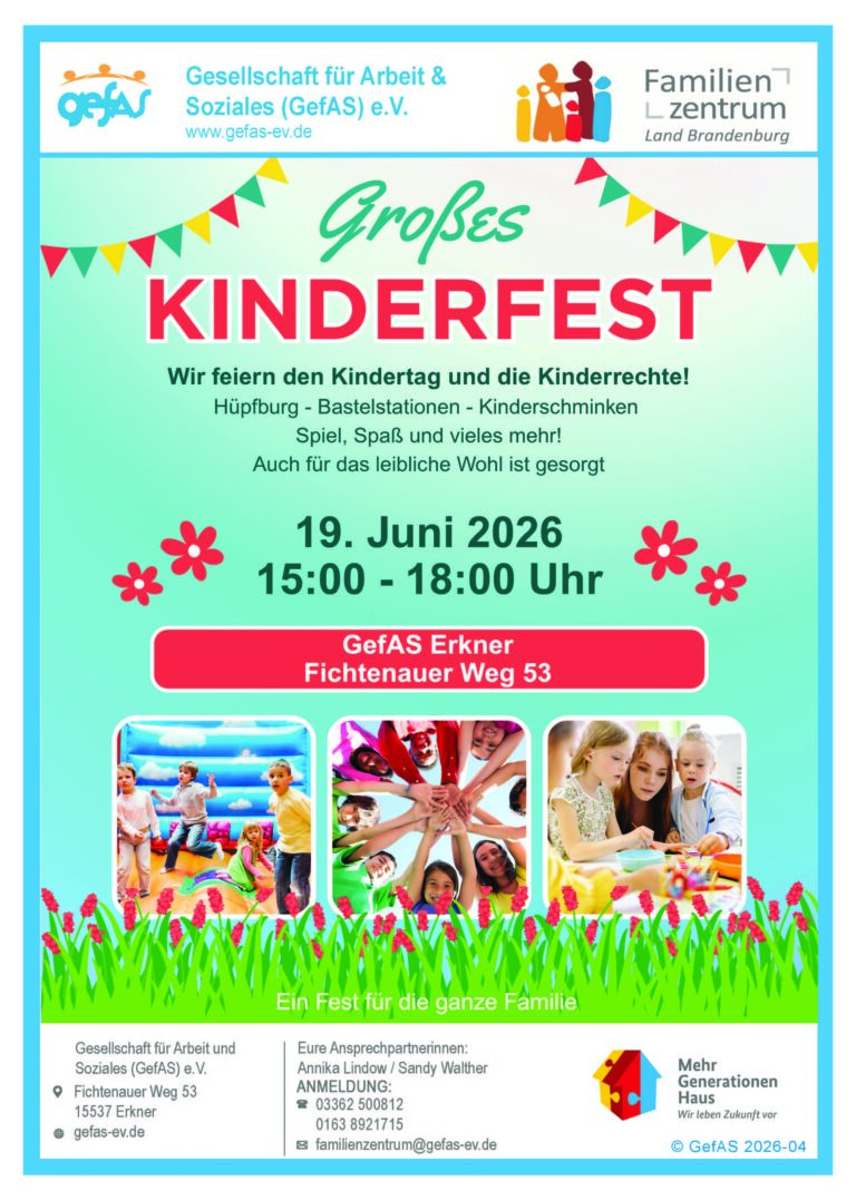 Kinderfest in Erkner