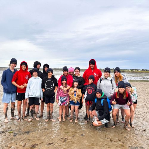 mudflat walk summer camp Sylt July 2024